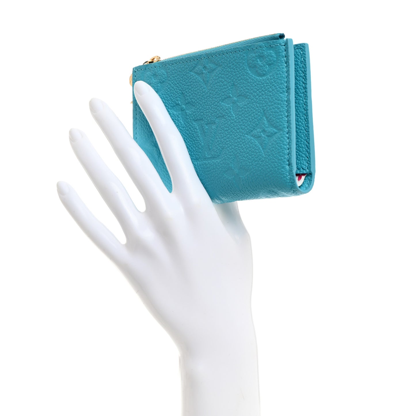 X TM Empreinte Monogram Lisa Wallet Kabira Blue