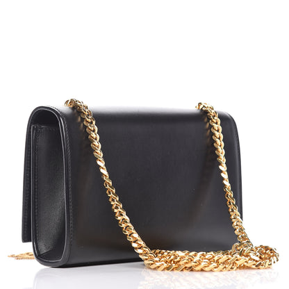 Saint Laurent Calfskin Small Classic Monogram Kate Tassel Satchel Black 3 of 10