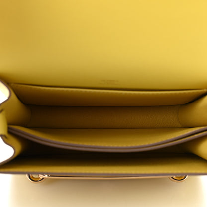Hermes Evercolor Mini Sac Roulis Lime 5 of 9