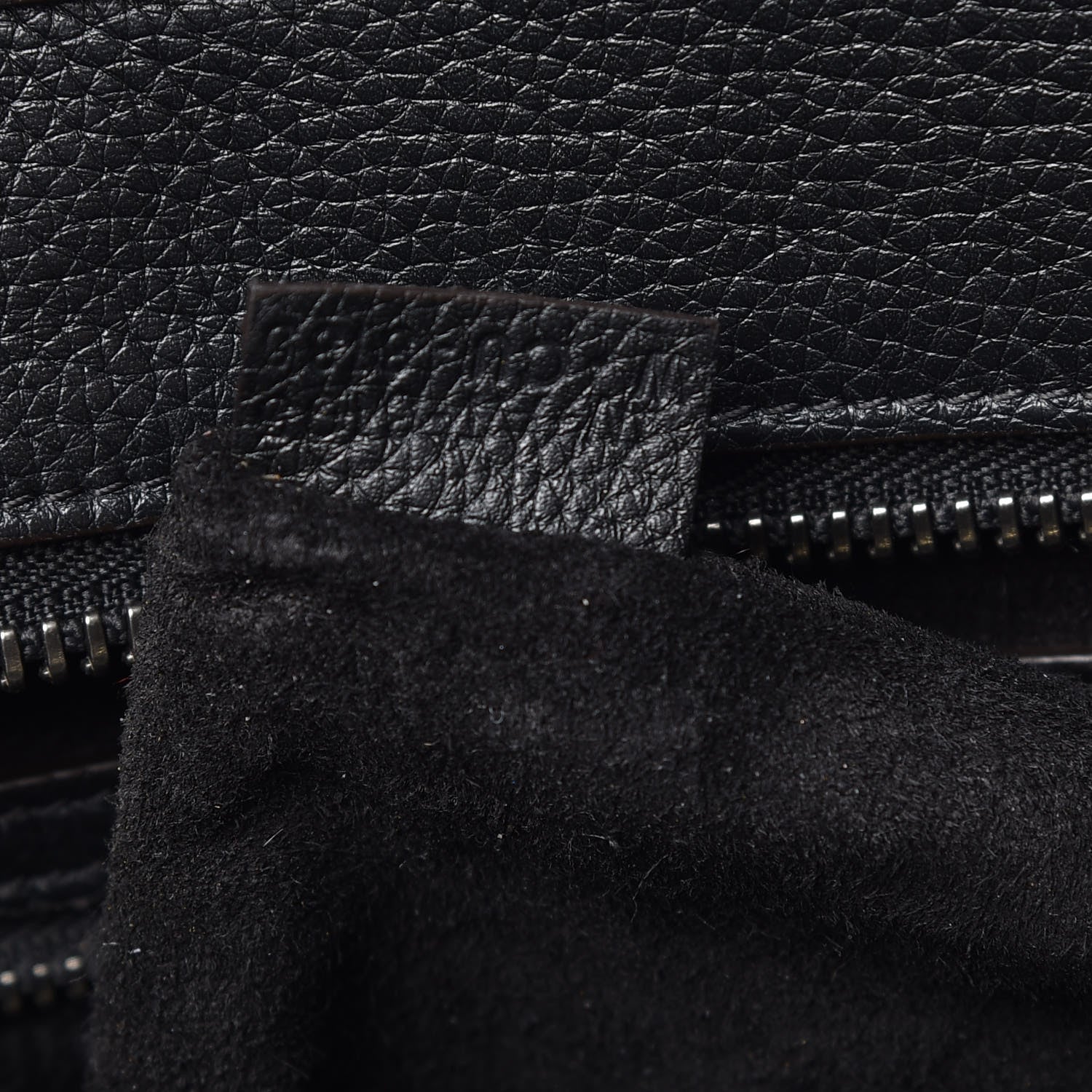 Celine Drummed Calfskin Mini Luggage Black 8 of 25