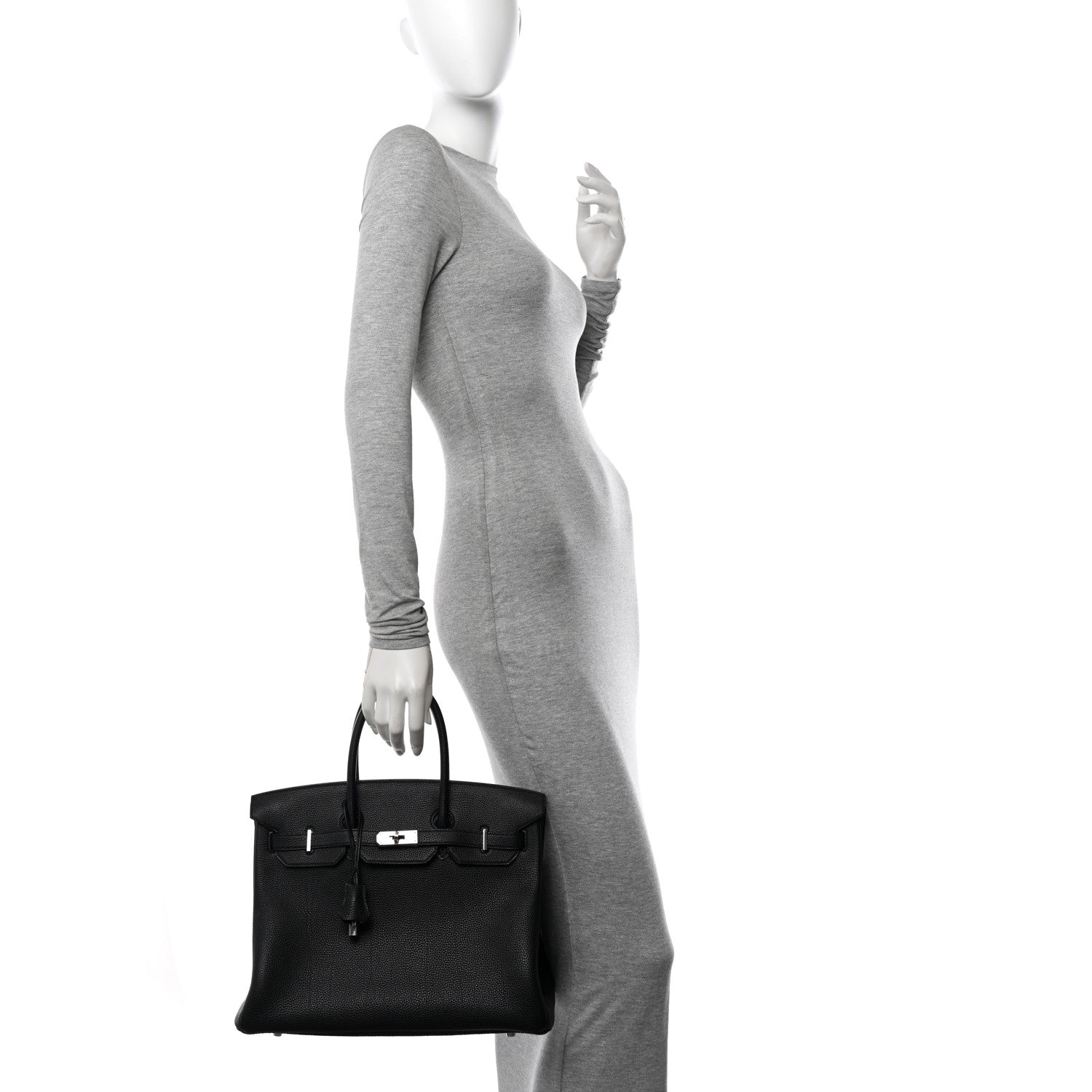 Hermes Togo Birkin 35 Black 2 of 13