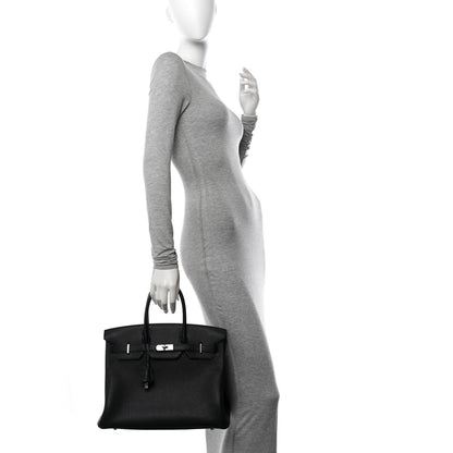 Hermes Togo Birkin 35 Black 2 of 13