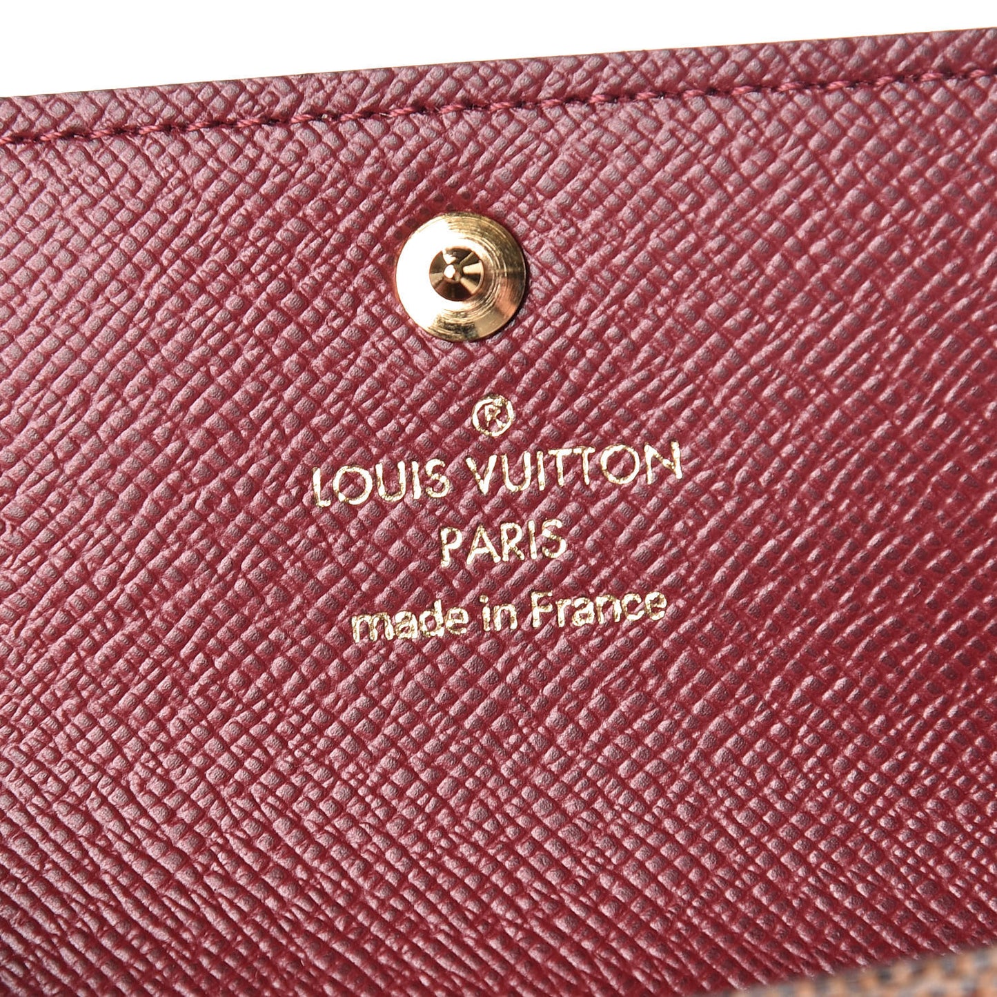 Damier Ebene Trunks Labels Multicles 4 Key Holder