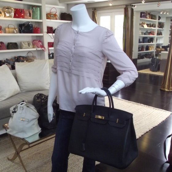 Togo Birkin 40 Noir