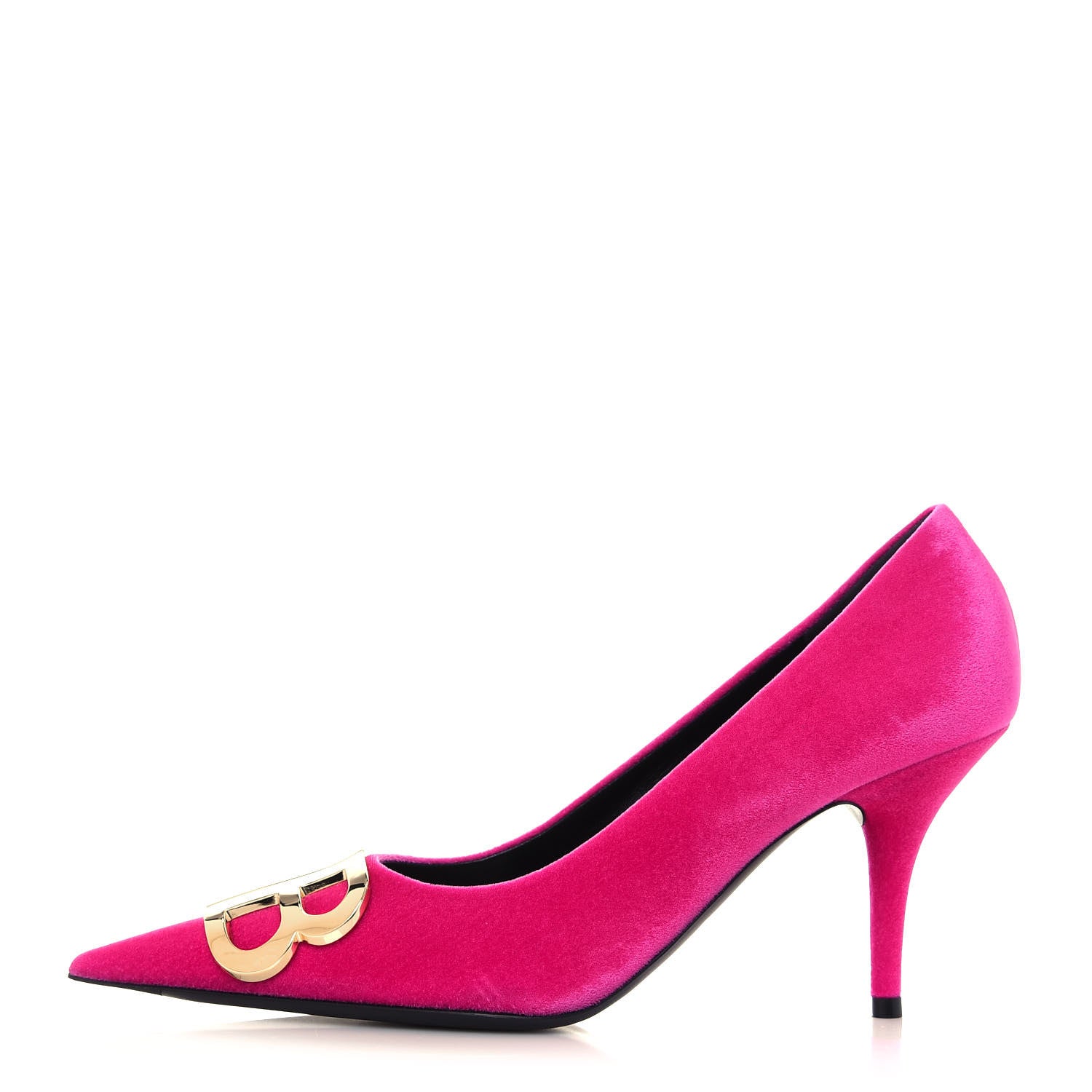 Balenciaga Velvet De Soie Pumps 38.5 Rose Fuchsia 1 of 10