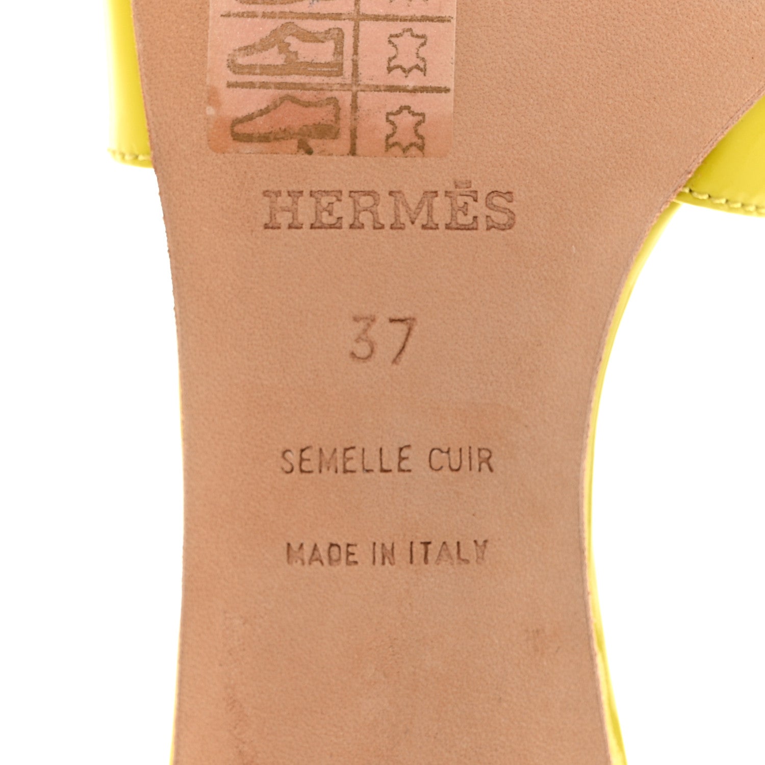 Hermes Patent Oasis Sandals 37 37 Juane 6 of 10
