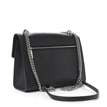 Louis Vuitton Soft Calfskin My Lockme Chain Bag BB Black 2 of 8