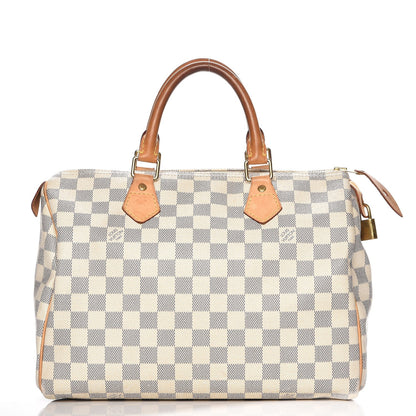 Louis Vuitton Damier Azur Speedy 30 1 of 13