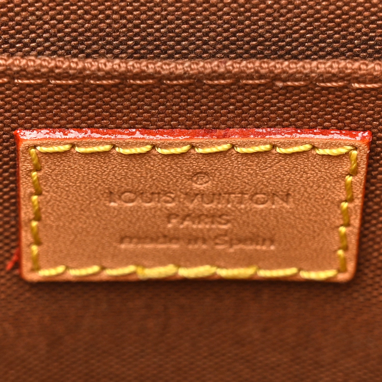 Louis Vuitton Monogram Petit Sac Plat 6 of 10