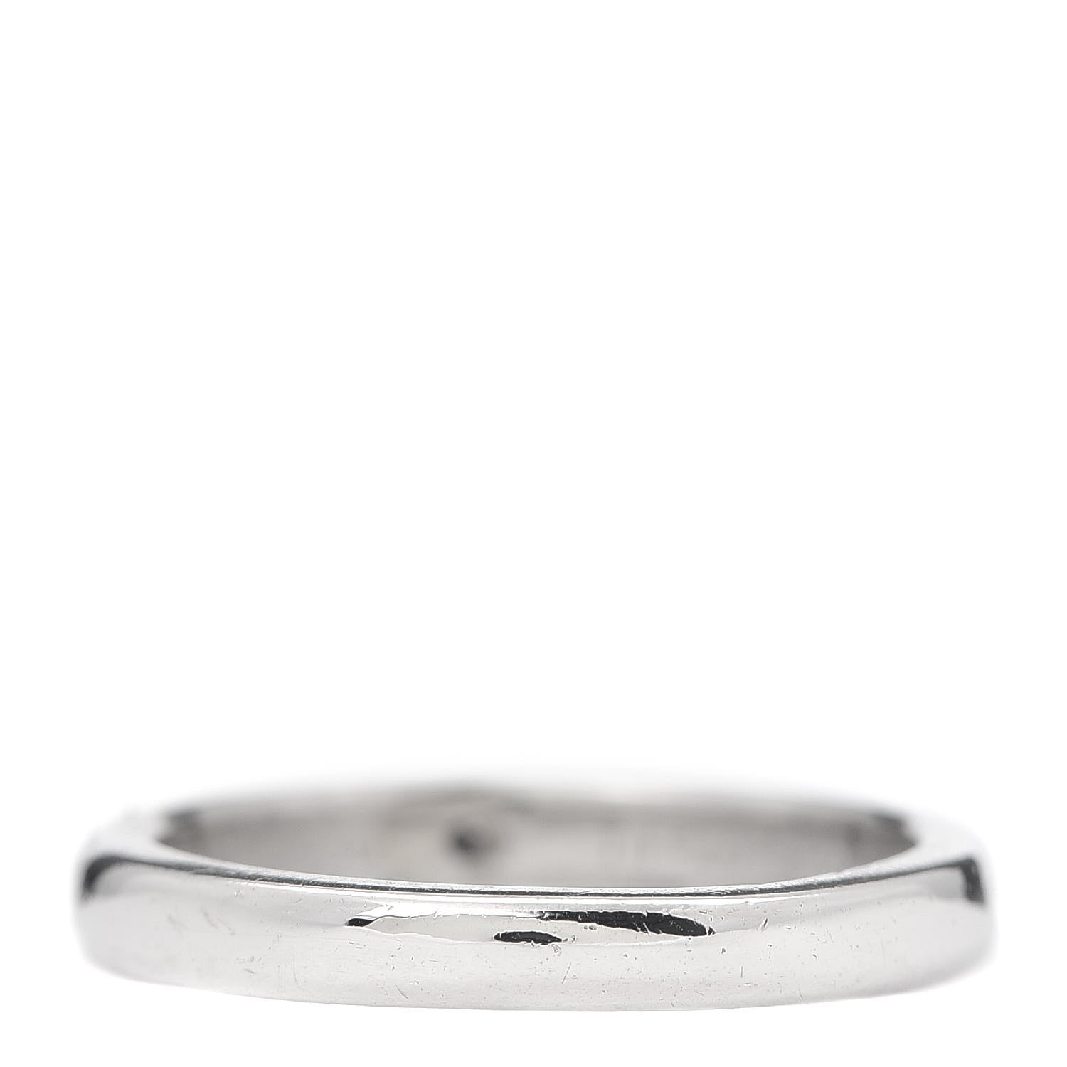 Tiffany Platinum Elsa Peretti Diamond Band Ring 49 4.75 3 of 6