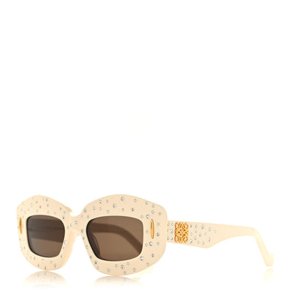 Loewe Acetate Cat Eye Sunglasses LW4114IS Ivory 1 of 7