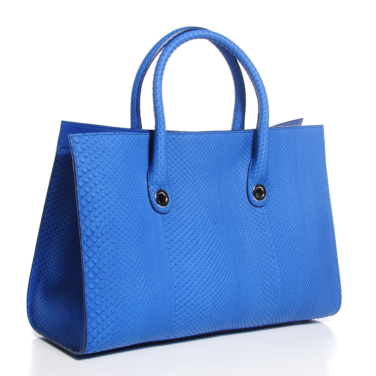Jimmy Choo Matt Python Riley Tote Aegean 3 of 8