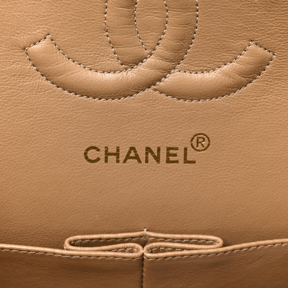 Chanel Lambskin Quilted Medium Double Flap Beige 6 of 11
