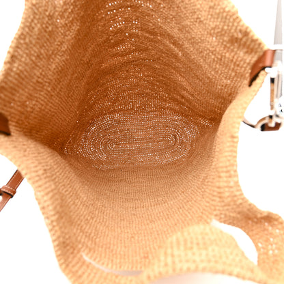 Loewe Raffia Paula's Ibiza Slit Tote Bag Natural Tan 5 of 10