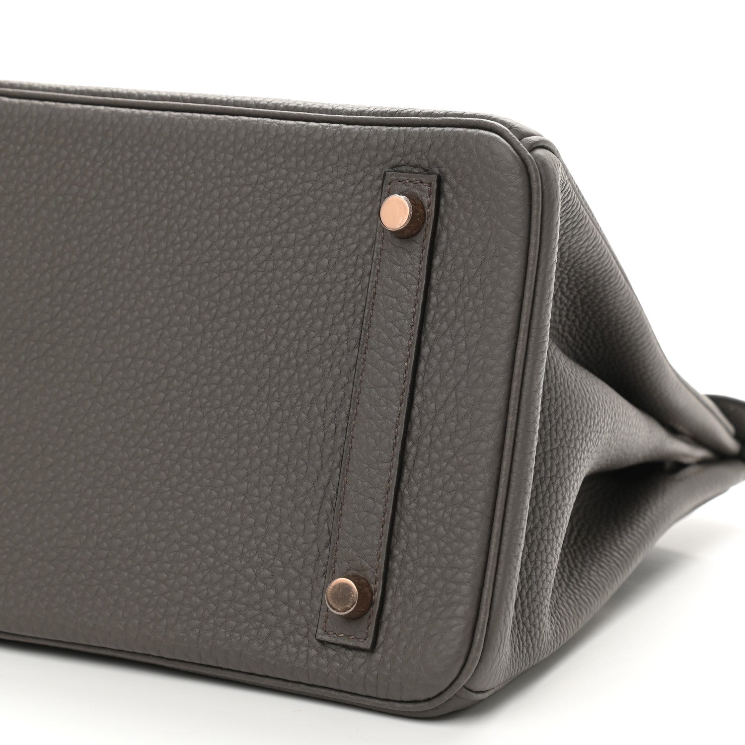 Hermes Togo Birkin 30 Etain 9 of 11