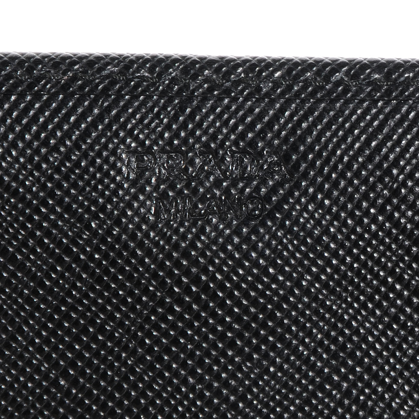 Prada Saffiano Continental Flap Wallet Nero Black 7 of 9