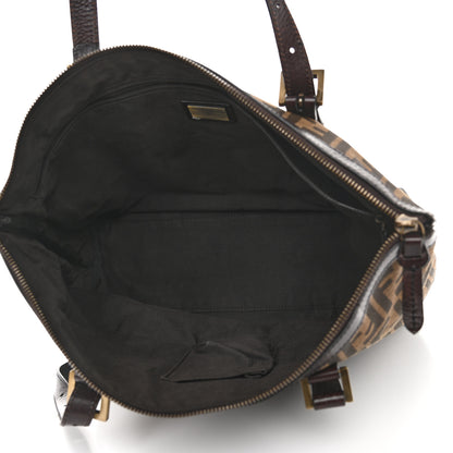 Fendi Zucca Tote Tobacco 4 of 11