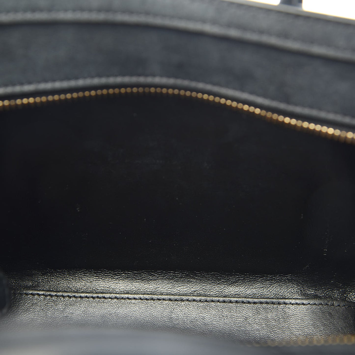 Smooth Calfskin Nano Luggage Black