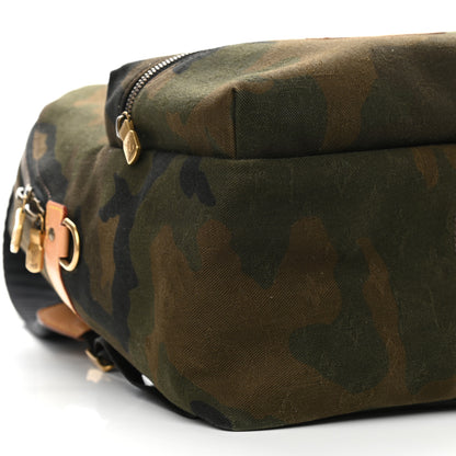 Louis Vuitton X SUPREME Canvas Camouflage Apollo Backpack 8 of 9