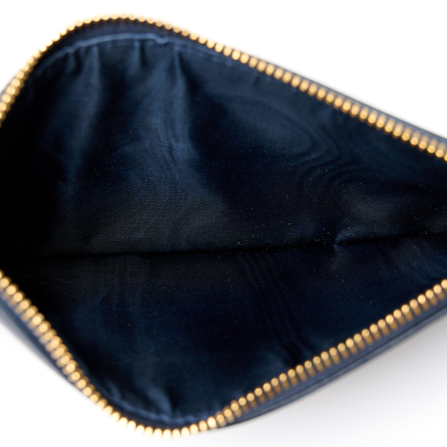 Oblique Bobby East West Pouch With Chain Blue