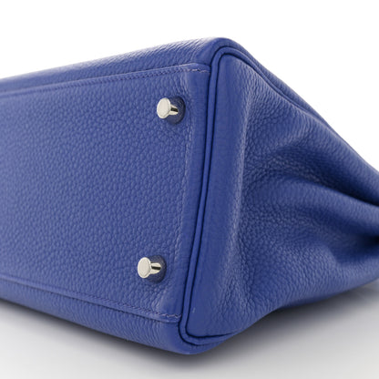 Hermes Togo Kelly Retourne 32 Bleu Electrique 10 of 12