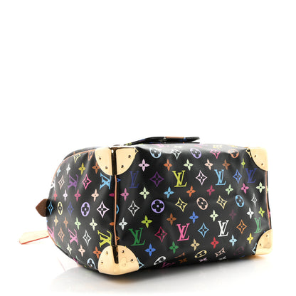 Louis Vuitton Monogram Multicolor Speedy 30 Black 4 of 9