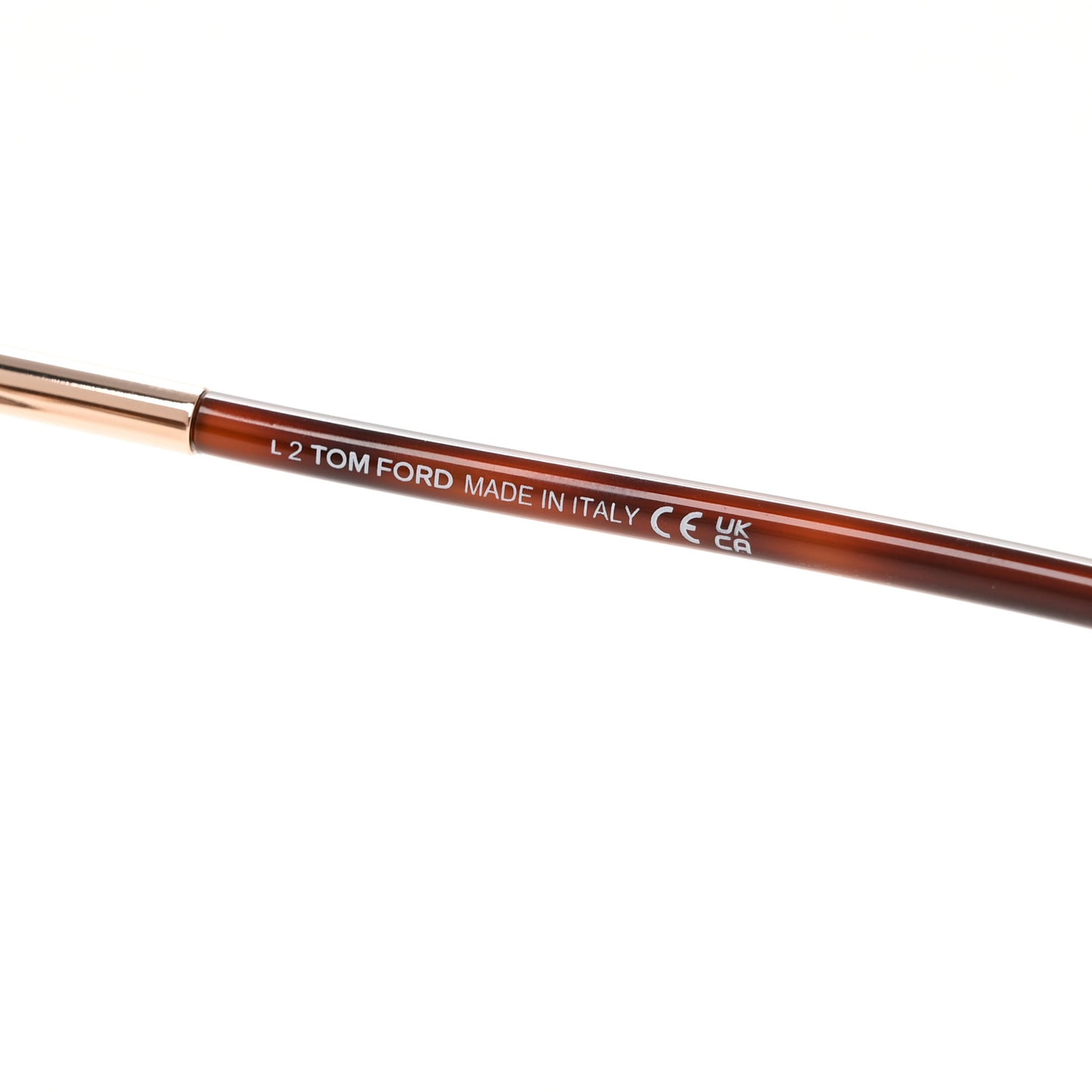 Metal Penelope Vintage Round Sunglasses TF320 Brown