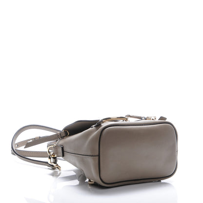 Chloe Suede Calfskin Mini Faye Backpack Motty Grey 4 of 9