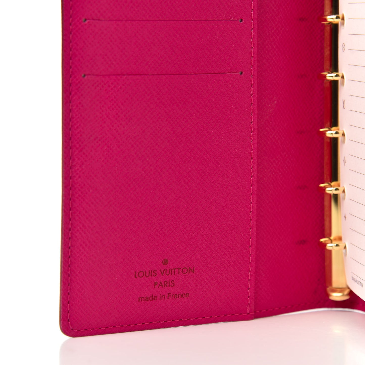 Monogram Multicolor Small Ring Agenda Cover Black Grenade