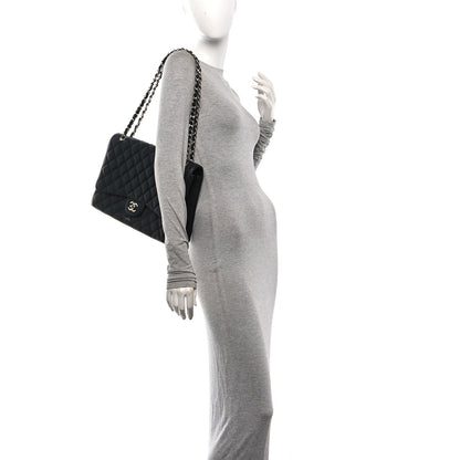 Chanel Caviar Quilted Maxi Single Flap Black 2 of 10