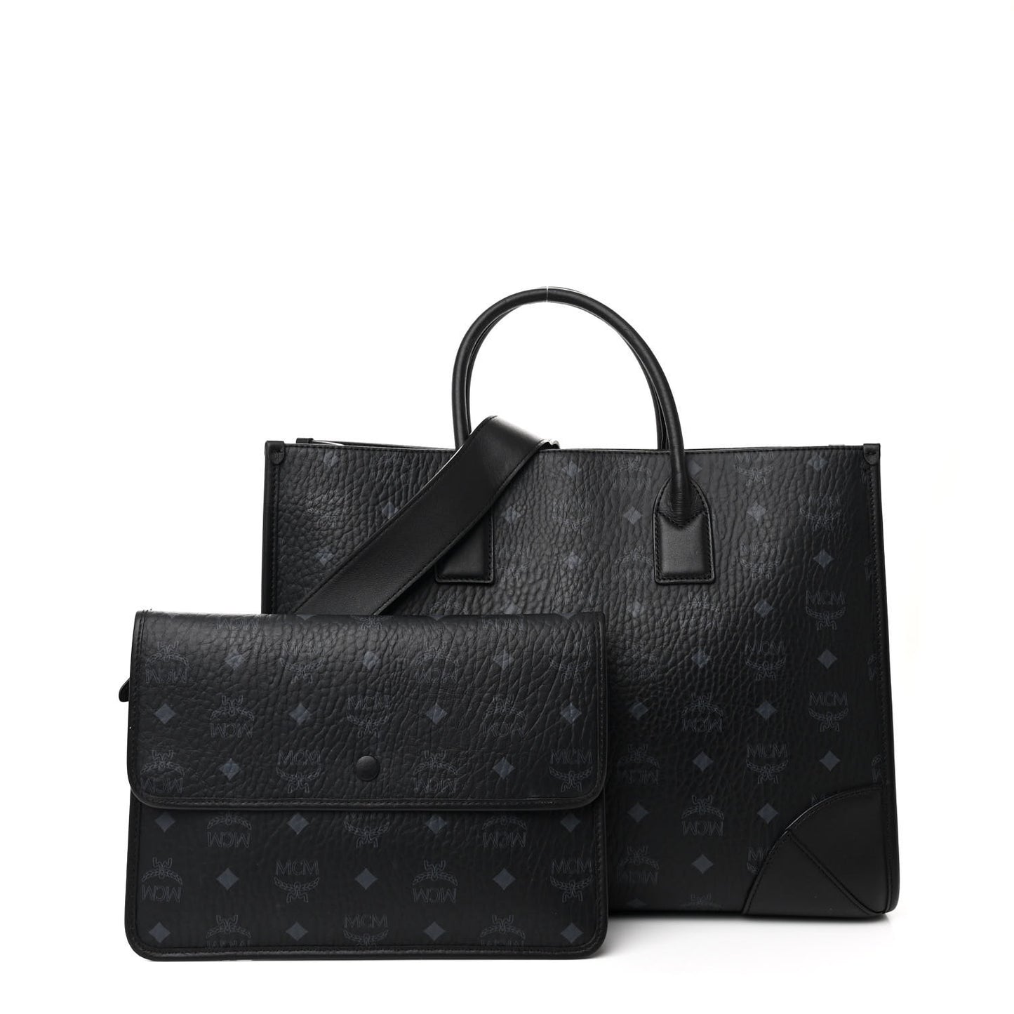 Visetos Large Munchen Tote Black
