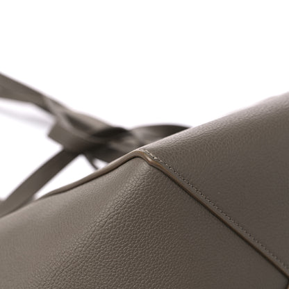 Celine Soft Grained Calfskin Small Belt Cabas Phantom Taupe 8 of 12