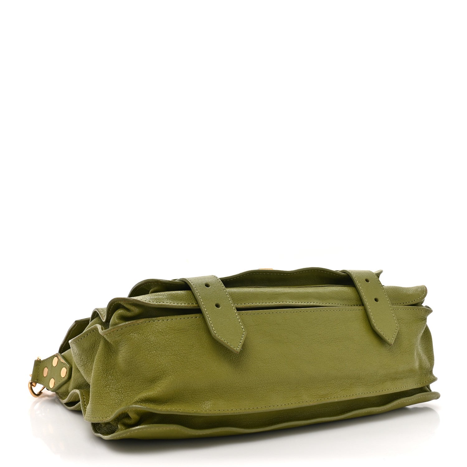 Proenza Schouler Lambskin Medium PS1 Satchel Olive 4 of 15