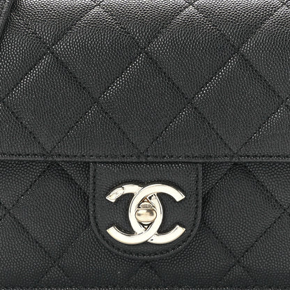Chanel Caviar Quilted Like A Wallet Flap Black 7 of 10