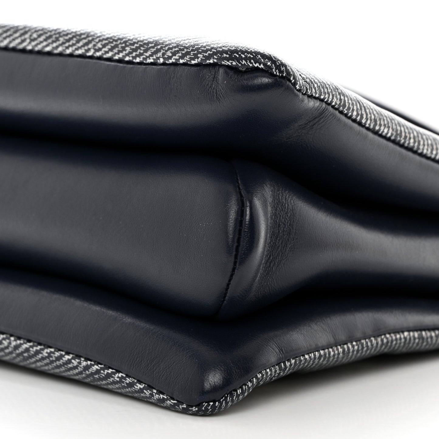 Lambskin Printed Monoglam Coussin PM Blue