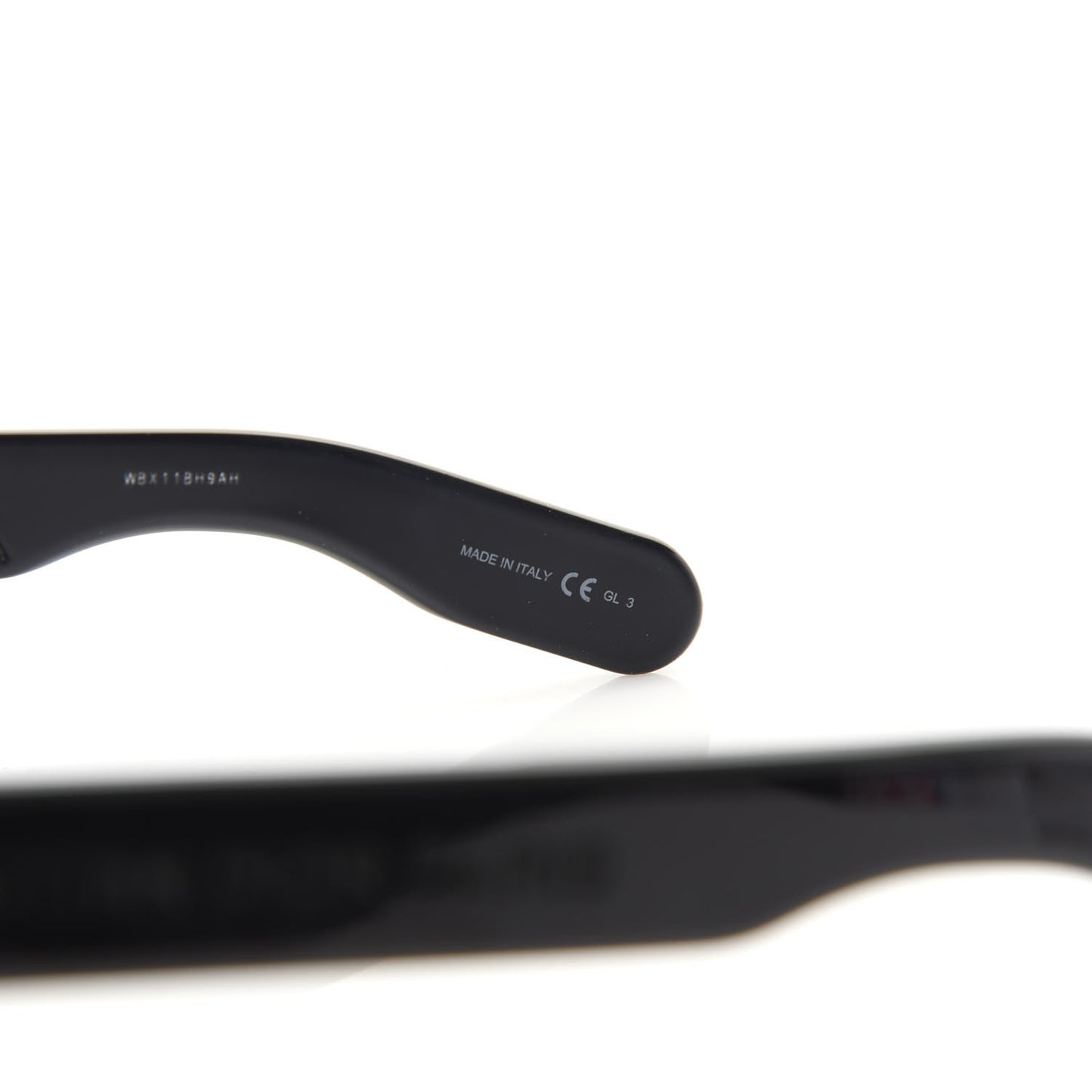 Acetate Inside Out 2 Sunglasses Black