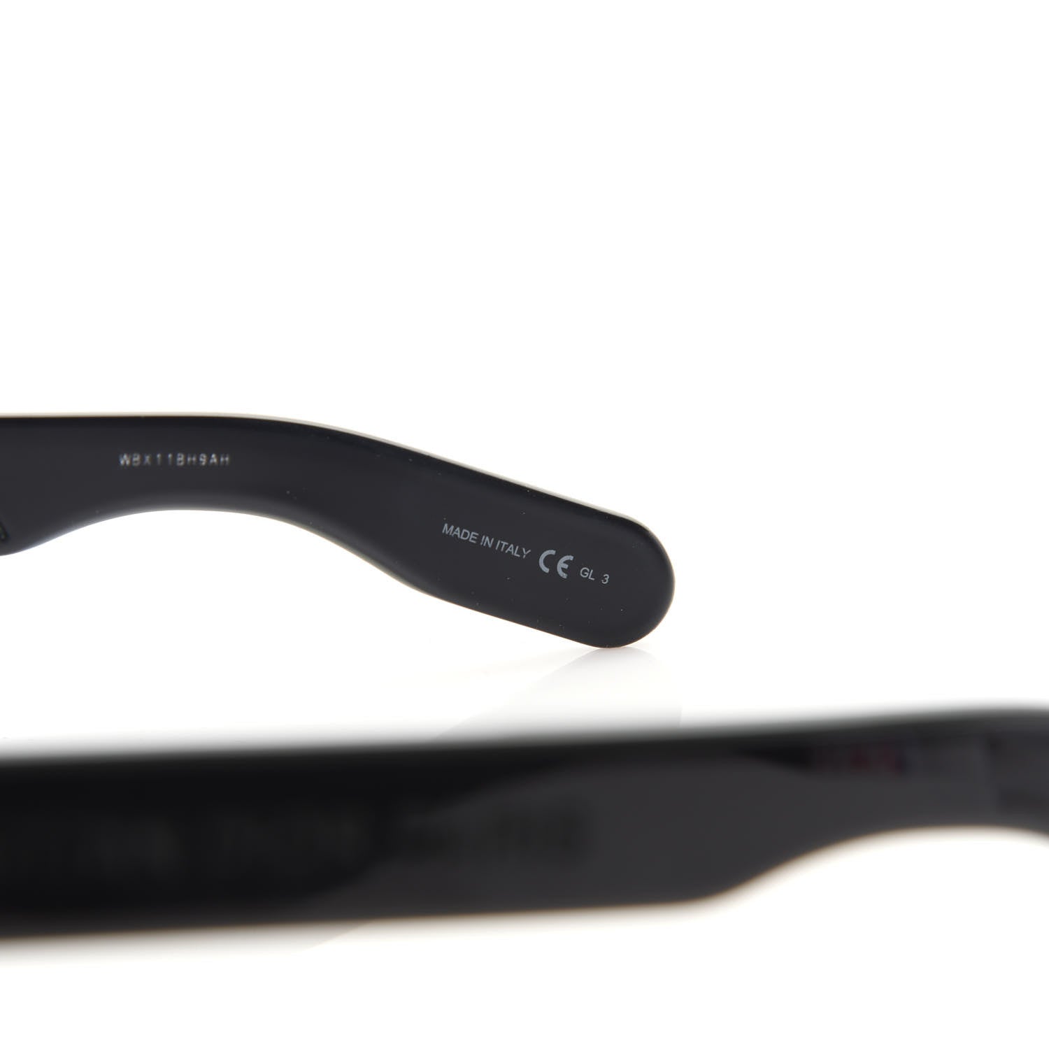 Christian Dior Acetate Inside Out 2 Sunglasses Black 7 of 8