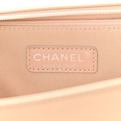 Chanel Lambskin Quilted Large Boy Flap Beige 6 of 14