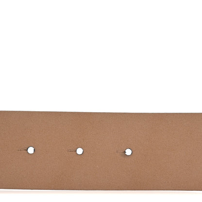 Chanel Calfskin Pearl Crystal CC Belt 85/34 Black Gold 4 of 7