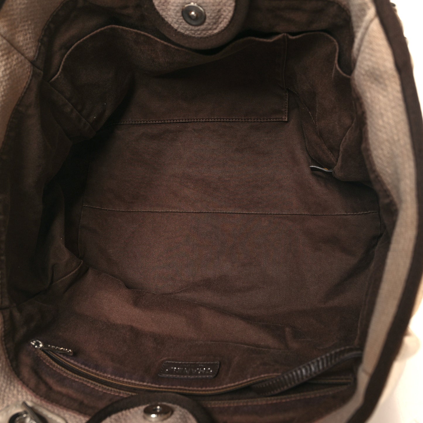 Mixed Fibers Medium Deauville Tote Beige