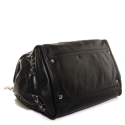 Chanel Calfskin Diagonal Ligne Large Tote Black 4 of 8
