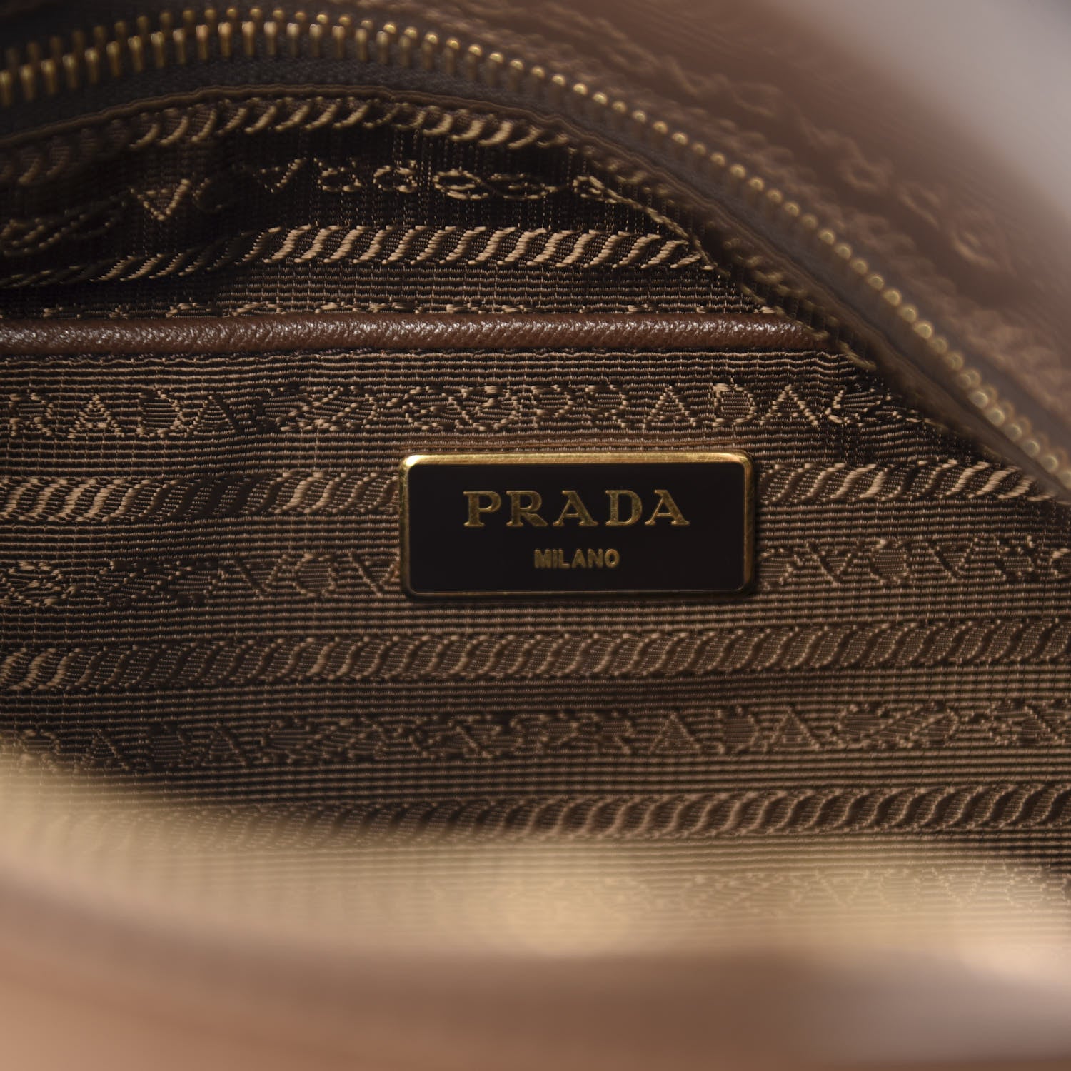 Prada Saffiano Tessuto Nylon Tote Corinto 9 of 14