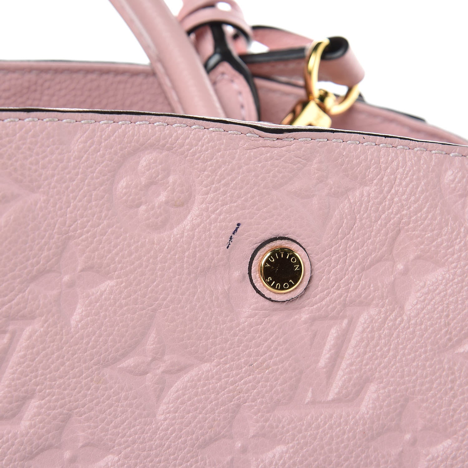 Louis Vuitton Empreinte Montaigne MM Rose Ballerine 15 of 17