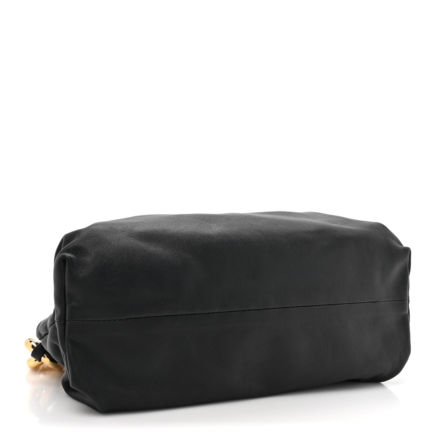 Bottega Veneta Calfskin The Pouch Chain Black 4 of 10