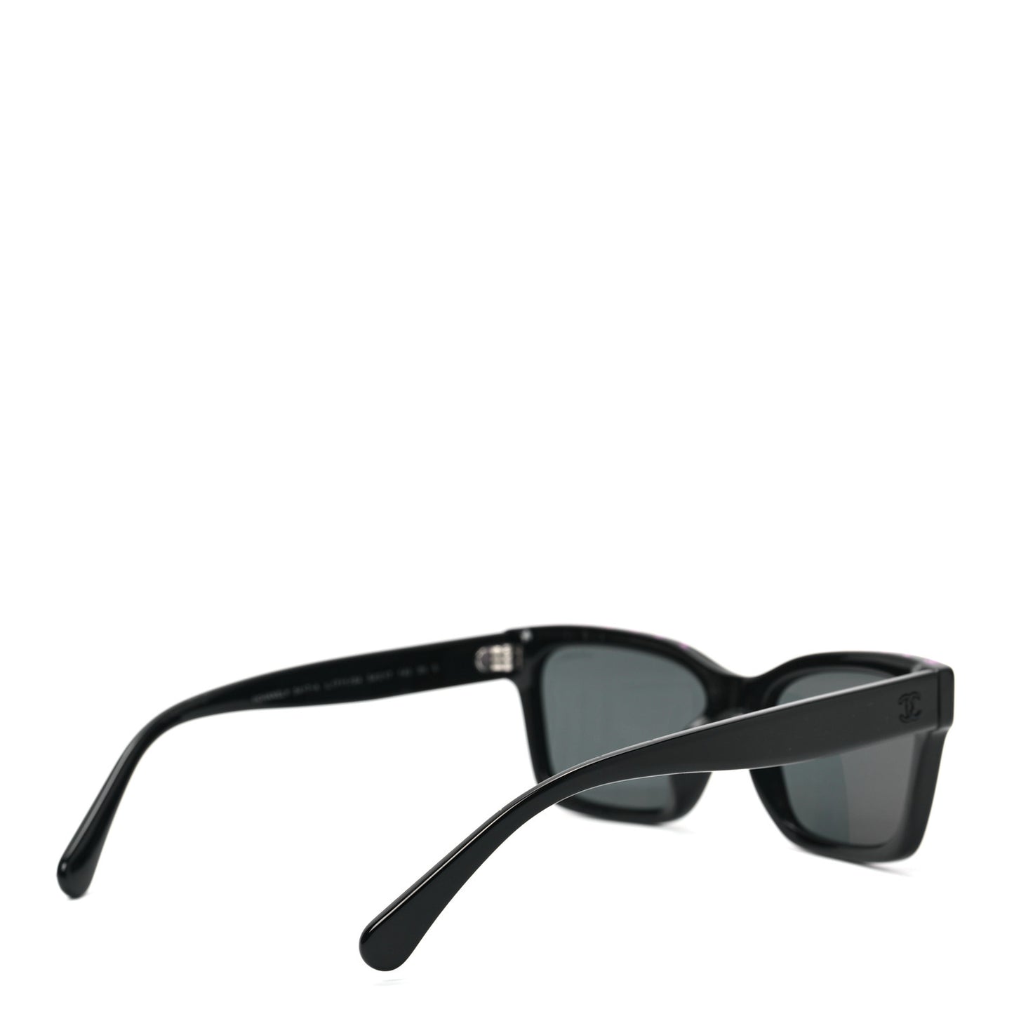 Acetate Square Sunglasses 5417-A Black