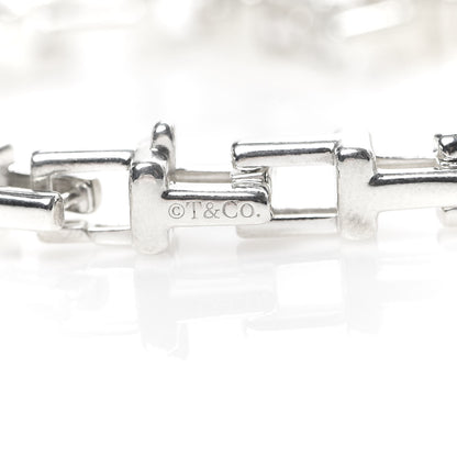 Tiffany Sterling Silver T Chain Bracelet 5 of 7