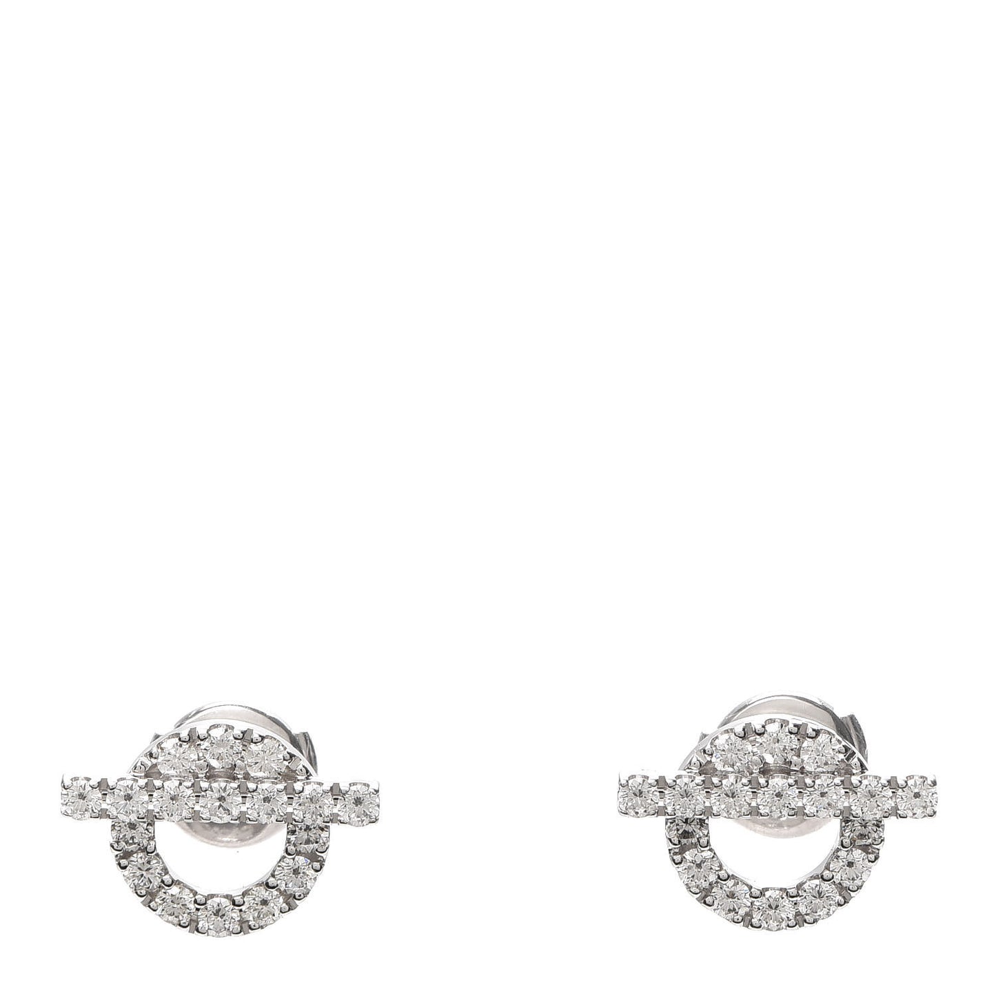 18K White Gold Diamond Finesse Earrings