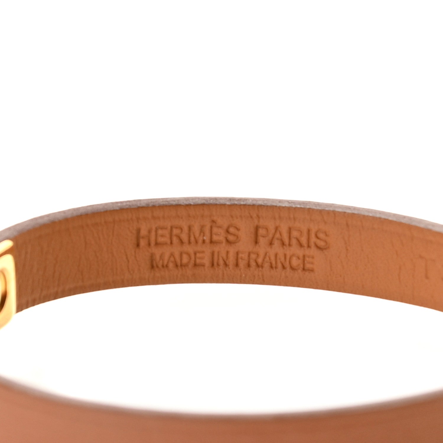 Hermes Swift Rivale Micro Bracelet T3 Gold 4 of 5