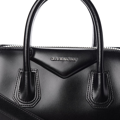 Givenchy Shiny Lord Calfskin Small Antigona Black 10 of 10