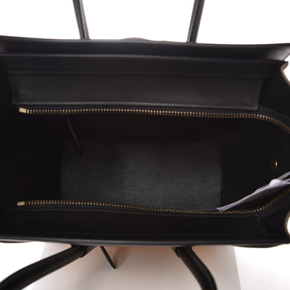 Celine Baby Grained Calfskin Nubuck Micro Tri-Color Luggage Corn 5 of 10